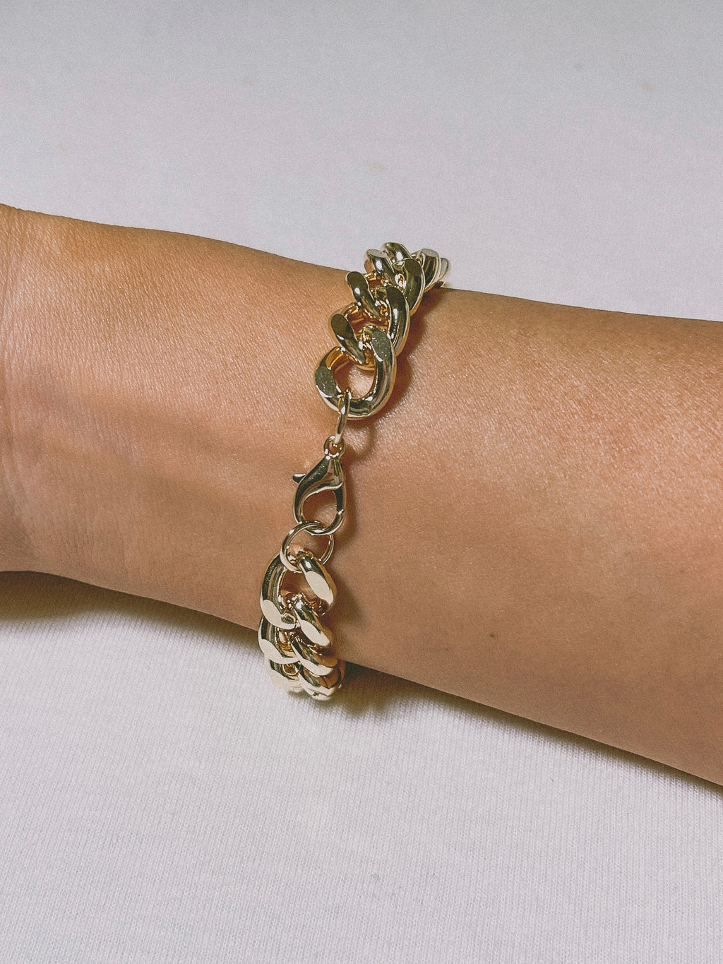 Charlotte Gold Chain Bracelet